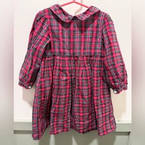 The Oaks plaid Christmas dress